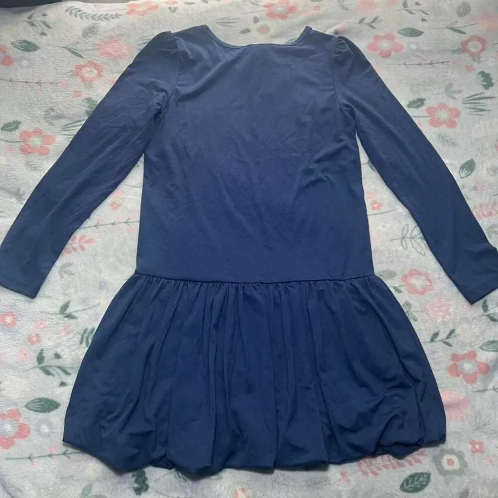BNWT Gymboree Bubble Hem Skirt Dress Kid 10 - Y2K Ballet Coquette Preppy Holiday